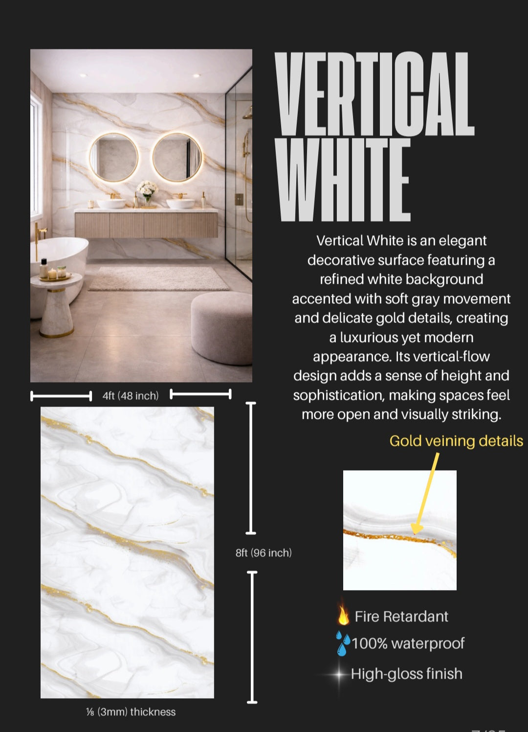 Vertical White