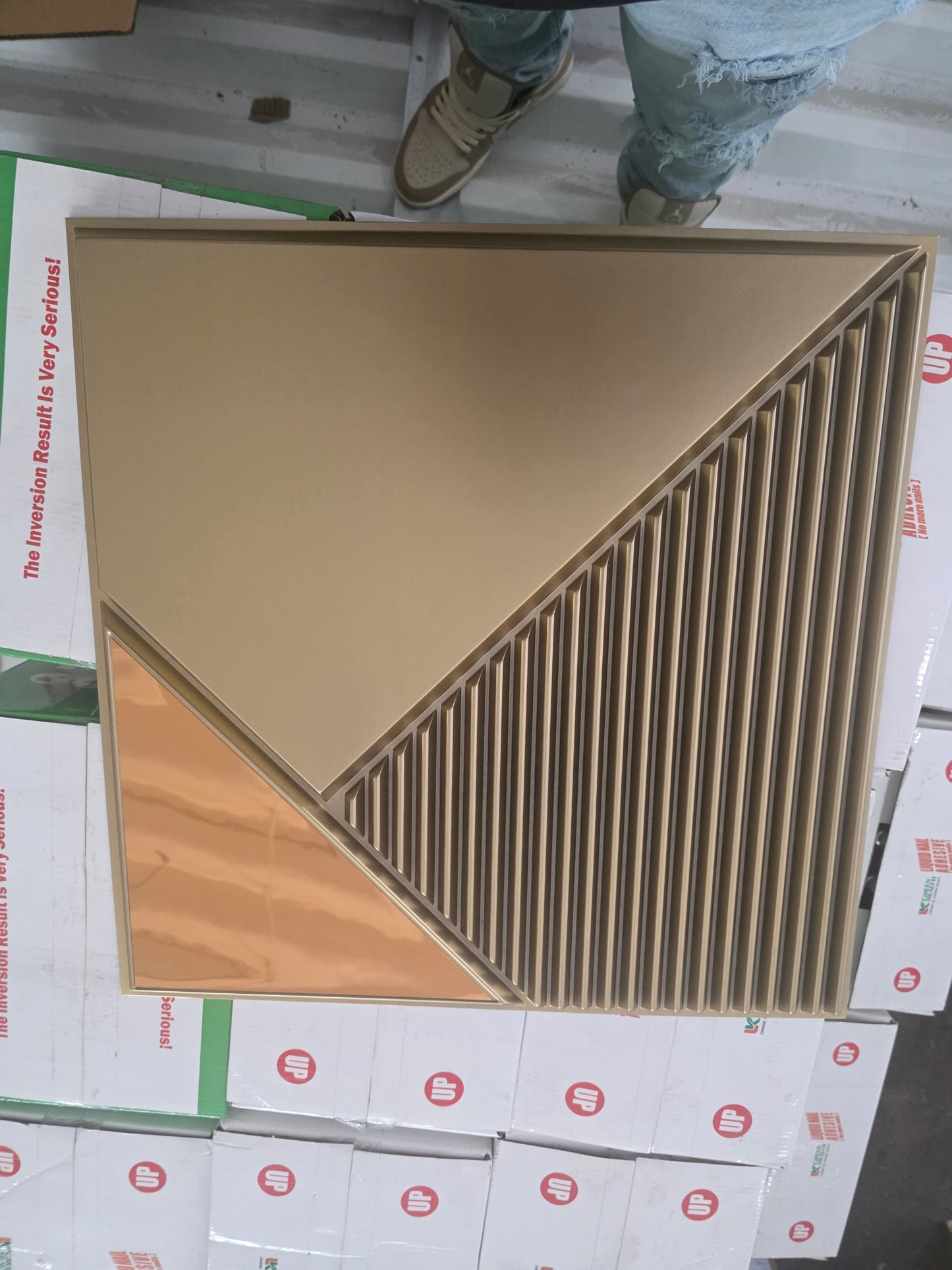 3D PVC WALL PANE