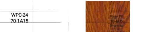 Wall panel wpc